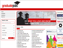 Tablet Screenshot of graduatejobs.com.au